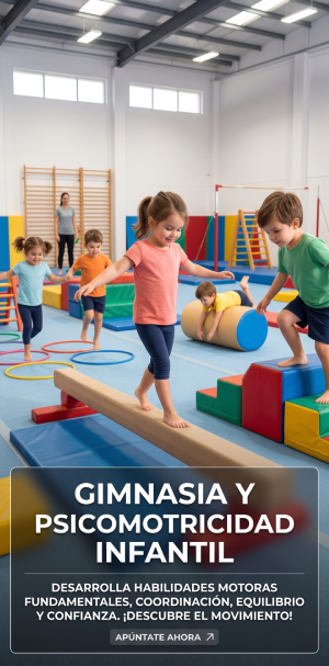 clases gimnasia y psicomotricidad en Jávea